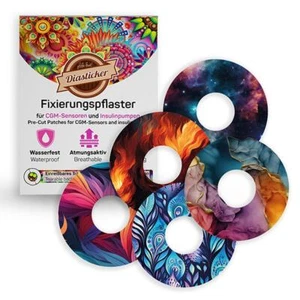 FreeStyle Libre 3 Pflaster - Mix-Paket - COLORFUL l Diasticker® - Picture 1 of 18