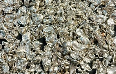 31+ GRAMAS DE PEPITAS DE PRATA ESTERLINA PARA SEU PROJETO - Imagem 1 de 4