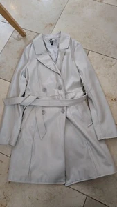 H&M faux leather trench, size small (size 8 equivalent) - Picture 1 of 4
