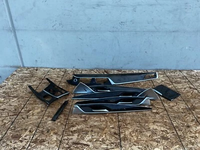 INTERIOR WOOD TRIM SET DOOR PANEL DASH CONSOLE BMW 530I 540I G30 (2017-2020) OEM - Image 1 of 4