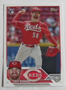 2023 Topps Update Rookie Levi Stoudt Cincinnati Reds #US149