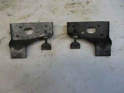 Vintage Snowmobile Race 1973-74 Yamaha GP 292 Pair of Rivet on Hood Stop/Catches - Image 1 of 3