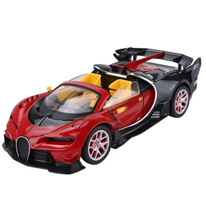 1/14 Electric RC Remote Control Sport Racing Car w/ Sounds Lights Kids Toy Gift - Picture 1 of 12