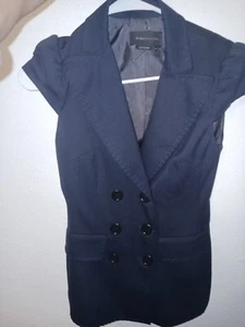 BCBG Generation Women  Blue Vest  - Picture 1 of 5