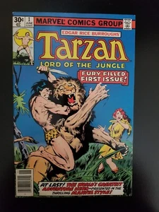 Tarzan Lord of the Jungle #1 NM-⛓️High Grade Marvel⛓️Kamandi Roy Thomas Key CGC - Bild 1 von 12