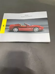 Ferrari Superamerica Power warranty blank service book - Picture 1 of 3