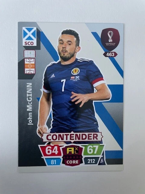 PANINI AXL CDM QATAR 2022 - McGINN - ECOSSE #463 - Photo 1/1