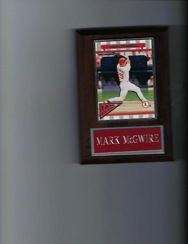 MARK McGWIRE PLAQUE BASEBALL ST LOUIS CARDINALS MLB   C Cover