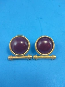 Pendientes de diseñador firmados por AMALIA - oro marrón - Imagen 1 de 2