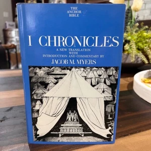 1 CHRONICLES, Jacob Myers, The Anchor Bible Series Commentary - Picture 1 of 11