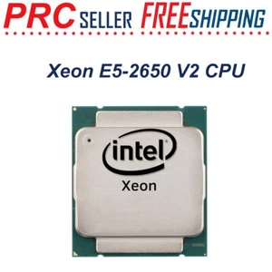 Intel Xeon E5-2650 v2 2.60GHz 20MB LGA 2011 8-Core 16T CPU Processor SR1A8 95W - Picture 1 of 9