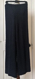 Missoni schwarze Chevron Flat Front Pull On Hose - Gr. 42 Italy - Bild 1 von 10