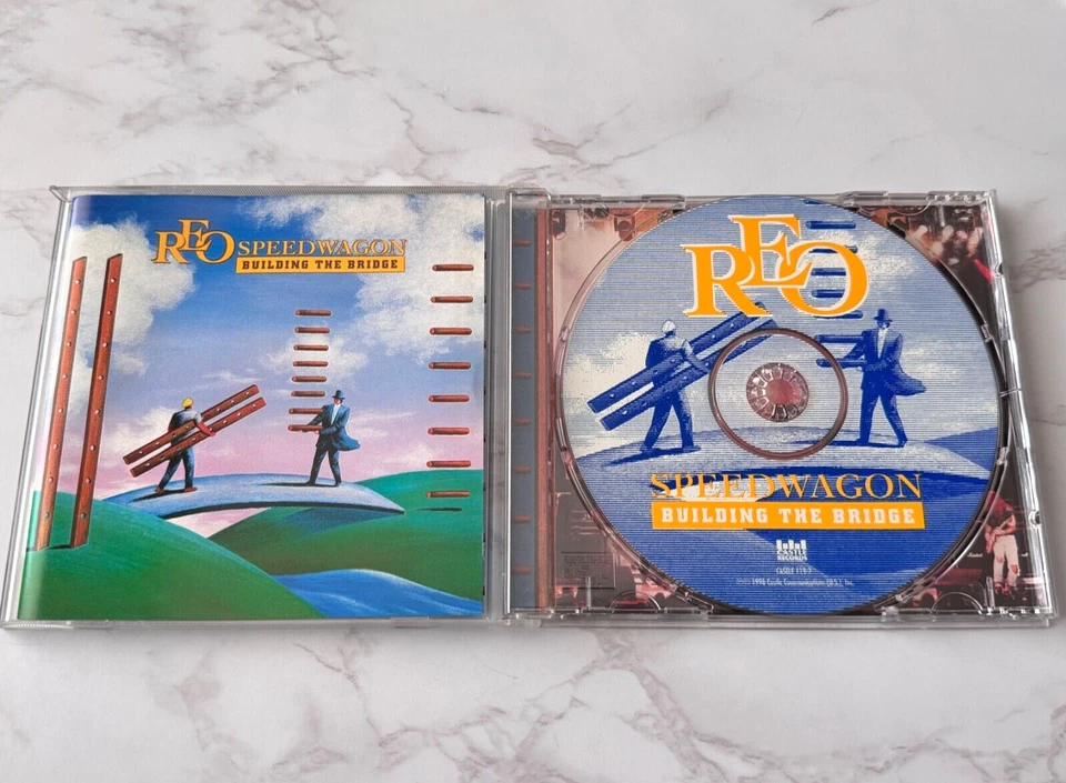 REO Speedwagon Building The Bridge CD ORIGINAL PRESS 1996 Castlle 119-2 RARE OOP - Image 1 of 4