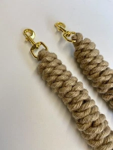 2m & 3m JUTE FÜHRSTEINE, TRADITIONELLES REITERPFERD PONY FÜHRSTEIL *GRATIS VERSAND* - Bild 1 von 7