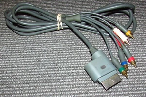 Offizielles Microsoft Original Zubehör Hersteller Xbox 360 Komponente HD AV-Kabel X801257-100 schneller Versand - Bild 1 von 2