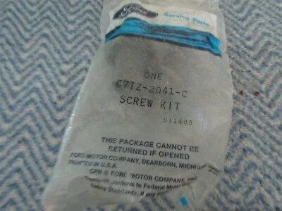 Kit de parafuso de ajuste de freio NOS 1967 68 69 70 71 1972 FORD F100 F-100 C7TZ-2041-C - Imagem 1 de 3