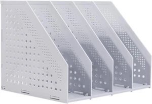 Collapsible Magazine File Holder/Desk Organizer for Office Organization and Stor - Picture 1 of 6