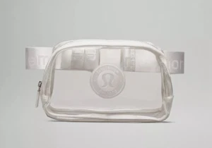 Bolso de cinturón transparente LULULEMON - 1 lit - AUTÉNTICO NUEVO CON ETIQUETAS - Imagen 1 de 5