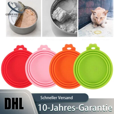 4PCS Haustier für Futterdose Nassfutter Hundefutter Katzenfutter Dosenabdeckung - Bild 1 von 4