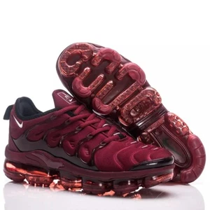 New Nike Air VaporMax PLUS TN Men's sneakers ruby red Free Shipping - Picture 1 of 7