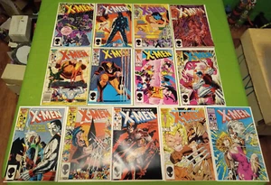 Uncanny X-Men Comic Lot (13) #202-214 Marvel 1985-1986 - Bild 1 von 24