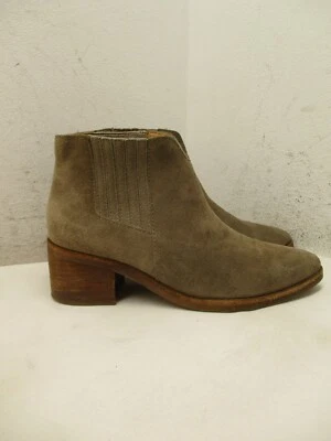 Botines Madewell de gamuza topo de cuero para mujer talla 6 estilo E5173 Foto 1 de 4