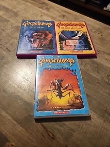 Goosebumps 3 DVD Lot RL Stine Cry Of The Cat Ghost Next Door Shocker On Shock St - Picture 1 of 9