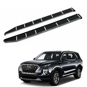 2Pcs Side Step Running Board Nerf Bar Fits for Hyundai Palisade 2020-2022 - Picture 1 of 8