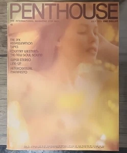 Penthouse July 1973,Vol,4#11,US. (JFK tapes) CINDY McDEE,GAYLE DAVIS,MIKKI DESSA - Picture 1 of 3