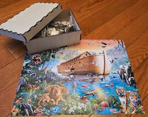 Noah's Arc Wood Puzzle all ages - Picture 1 of 1