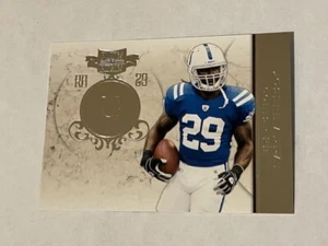 JOSEPH ADDAI 2011 Panini Plates & Patches # 29 SILVER #d /100 Colts - Picture 1 of 2