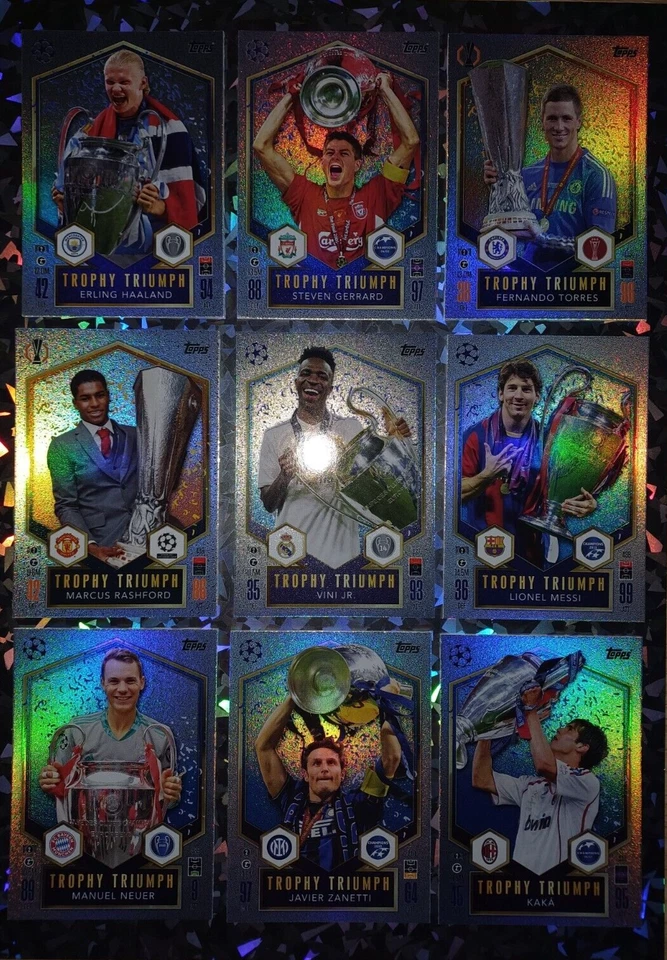 9 July MATCH ATTAX 2025 TROPHY TRIUMPH VARIOUS SELECTION - Image 1 of 1