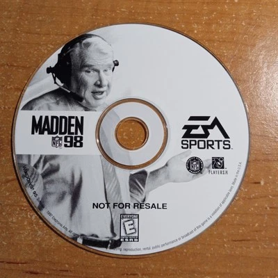 Madden NFL 98 EA Sports Windows 95 PC Juego Disco Solo De Colección Fútbol Probado Foto 1 de 4