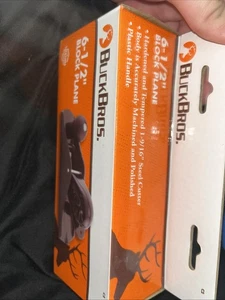 NEW BuckBros. 6-1/2" Block Plane Low Angle Block Plane - Picture 1 of 4