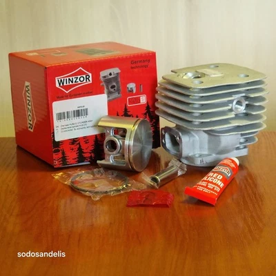 Kit cylindre et piston 52 mm pour tronçonneuses Husqvarna 272 272XP 504016802... - Photo 1/4