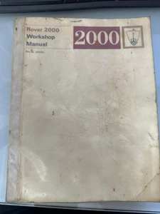 Rover 2000 Werkstatthandbuch Teilenummer 605028 ausgestellt Aug 67 - Bild 1 von 5