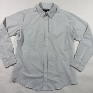 Mizzen Main Leeward Dress Shirt Size Medium Classic Fit Button Front - Picture 1 of 7