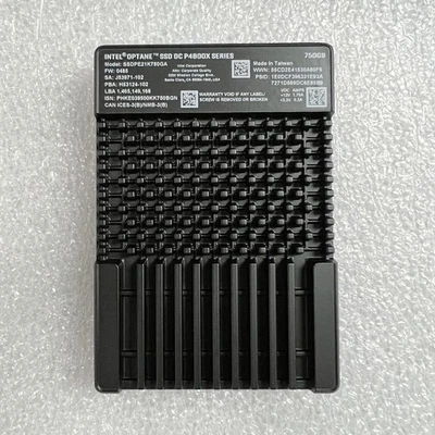 Intel Optane P4800X 750GB SSD U.2 2.5" 6Gb/s NVME PCIe SSDPE21K750GA - Image 1 of 2