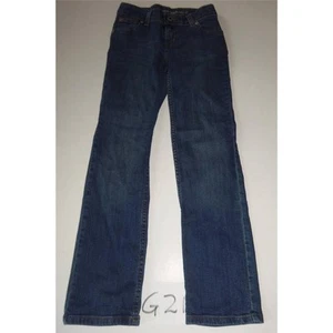 Arizona Skinny Blue Jeans 8 Reg Girls Adjustable Waist -0714G21 - Picture 1 of 2