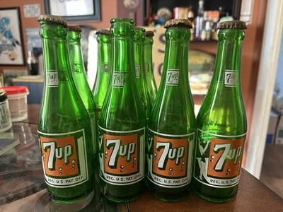 Botellas vintage 7up Foto 1 de 4