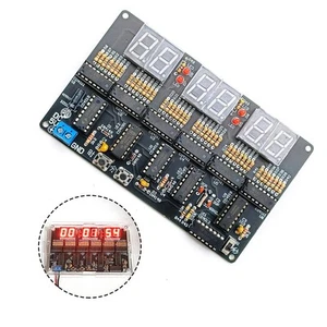 Kit de reloj electrónico Kit de reloj de enseñanza Placa de PCB Cronometraje preciso - Imagen 1 de 24
