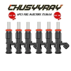 6x nuevos inyectores de combustible de actualización para BMW 325i 325xi 2006 3,0 L I6 7531634 1353753163 - Imagen 1 de 8