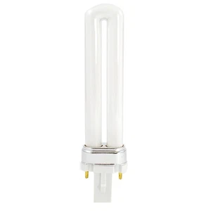 SYLVANIA 7w CF7DS/850/ECO 5000k single tube 2-pin fluorescent light bulb - Picture 1 of 3