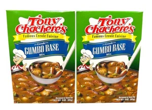 Tony Chachere’s Creole Gumbo Base Mix 3oz 2 Boxen - Kostenloser Versand - Bild 1 von 2