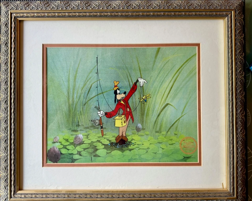 Celular Serigrafía Edición Limitada Disney - Goofy "Cómo Pescar" (desde 1942 corto) - e Foto 1 de 2