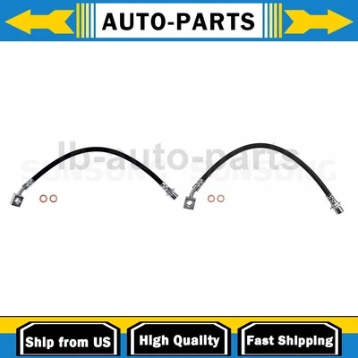 2 件后刹车线软管 Sunsong 适用于雪佛兰索罗德 1500 2007 - 2017 — 第 1/4 张图片