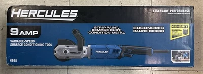 Nueva herramienta de acondicionamiento de superficies de velocidad variable Hércules 9amp HE68 - ¡Envío gratuito! Foto 1 de 2