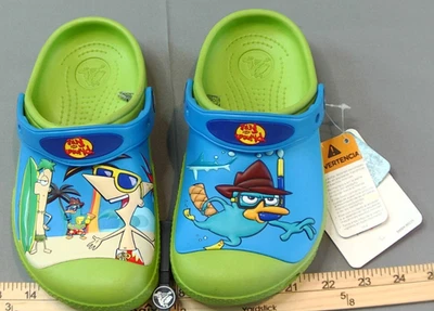 Zuecos CROCS Phineas and Ferb niño multicolor honda trasera talla J1 Foto 1 de 4