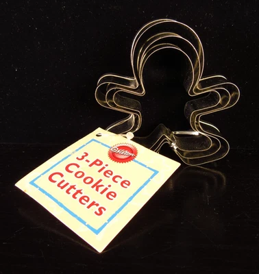 Juego de cortador de galletas Wilton 2005 3 piezas de metal para niño Foto 1 de 4