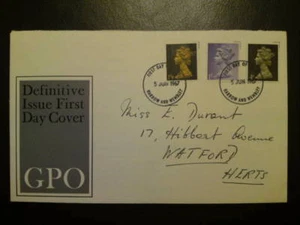 FDC DEFINITIVO 5 JUN 1967 - Imagen 1 de 1